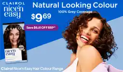 Discount Drug Stores Clairol Nice n Easy Hair Colour Range offer