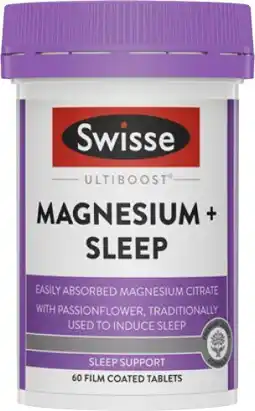 Discount Drug Stores Swisse Ultiboost Magnesium + Sleep 60 Tablets offer