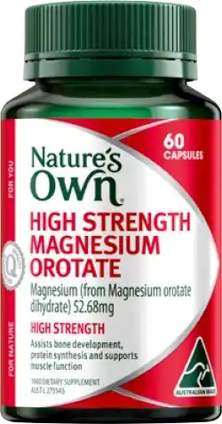Discount Drug Stores Nature’s Own High Strength Magnesium Orotate 60 Capsules offer