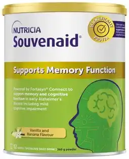 Discount Drug Stores Souvenaid Vanilla & Banana Flavour Powder offer