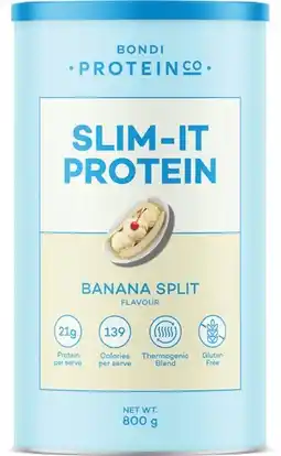 Discount Drug Stores Bondi Protein Co Slim-It Protein Banana Split Flavour offer