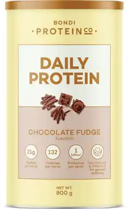 Discount Drug Stores Bondi Protein Co Daily Protein Chocolate Fudge Flavour offer