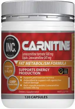 Discount Drug Stores INC Carnitine 120 Capsules offer