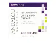 Good Price Pharmacy Andalou Naturals Hyaluronic DMAE Lift & Firm Cream 50g offer