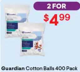 Discount Drug Stores Guardian Cotton Balls offer