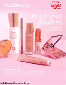 Discount Drug Stores MCoBeauty Cosmetics Range offer