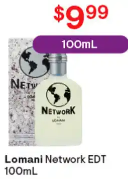 Discount Drug Stores Lomani Network EDT offer