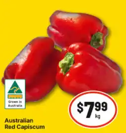 IGA Australian Red Capiscum offer