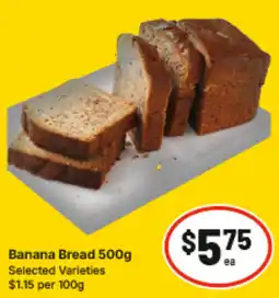 IGA Banana Bread offer