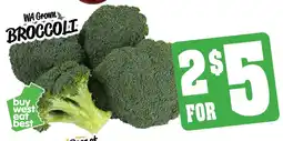 Farmer Jack's Wa grown broccoli offer