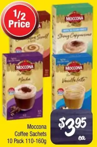 Farmer Jack's Moccona Coffee Sachets offer