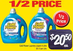 Farmer Jack's Cold Power Laundry Liquid offer