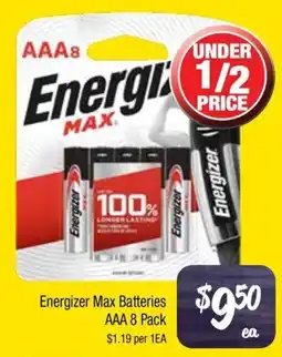 Farmer Jack's Energizer max batteries aaa offer
