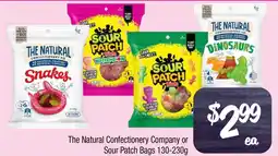 Farmer Jack's The Natural Confectionery Company or Sour Patch Bags offer