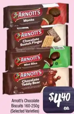 Farmer Jack's Arnotts Chocolate Biscuits offer