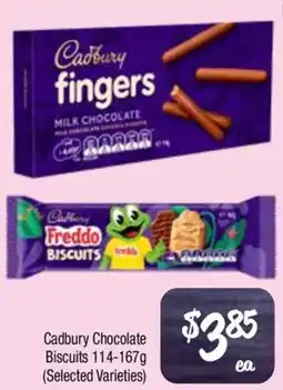 Farmer Jack's Cadbury Chocolate Biscuits offer