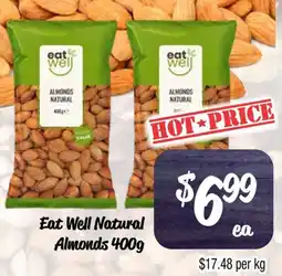 Farmer Jack's Eat Well Natural Almonds offer