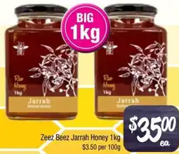 Farmer Jack's Zeez Beez Jarrah Honey offer