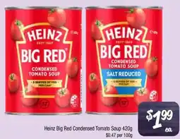 Farmer Jack's Heinz Big Red Condensed Tomato Soup offer