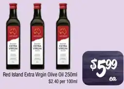 Farmer Jack's Red Island Extra Virgin Olive Oil offer