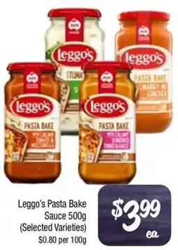 Farmer Jack's Leggos Pasta Bake Sauce offer