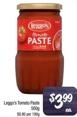 Farmer Jack's Leggos Tomato Paste offer