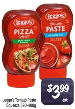 Farmer Jack's Leggos Tomato Paste Squeeze offer