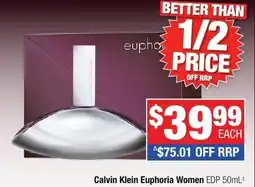 Direct Chemist Outlet Calvin Klein Euphoria Women offer