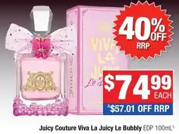 Direct Chemist Outlet Juicy Couture Viva La Juicy Le Bubbly offer
