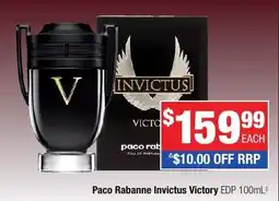 Direct Chemist Outlet Paco Rabanne Invictus Victory offer