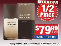 Direct Chemist Outlet Issey Miyake L'Eau D'Issey Wood & Wood offer