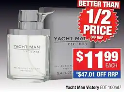 Direct Chemist Outlet Yacht Man Victory offer