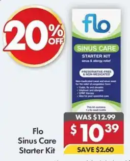 Pharmacy4Less Flo Sinus Care Starter Kit offer