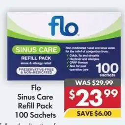 Pharmacy4Less Flo Sinus Care Refill Pack offer