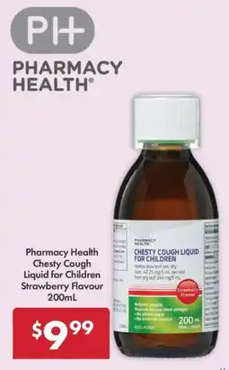 Pharmacy4Less Pharmacy Health Chesty Cough Liquid for Children Strawberry Flavour offer
