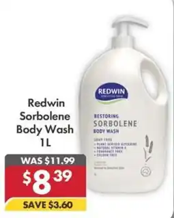 Pharmacy4Less Redwin Sorbolene Body Wash offer