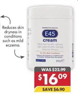 Pharmacy4Less E45 cream offer