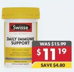Pharmacy4Less Swisse daily immune support offer