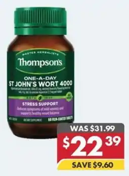 Pharmacy4Less Thompson's st john's wort 4000 offer