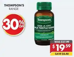 Pharmacy4Less Thompson's range offer