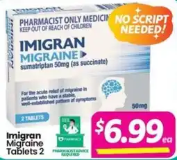 Your Discount Chemist Imigran offer