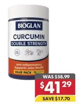 Pharmacy4Less Bioglan curcumin double strength offer