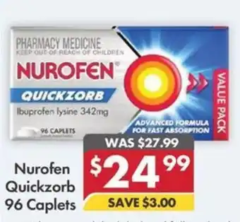 Pharmacy4Less Nurofen Quickzorb offer
