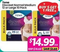 Your Discount Chemist Tena offer