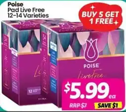 Your Discount Chemist Poise offer