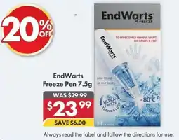 Pharmacy4Less EndWarts Freeze Pen offer