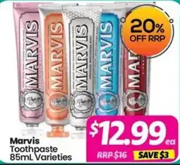 Your Discount Chemist Marvis offer