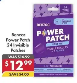 Pharmacy4Less Benzac Power Patch 24 Invisible Patches offer