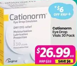 Your Discount Chemist Cationorm offer