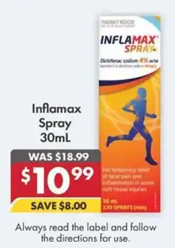 Pharmacy4Less Inflamax Spray offer